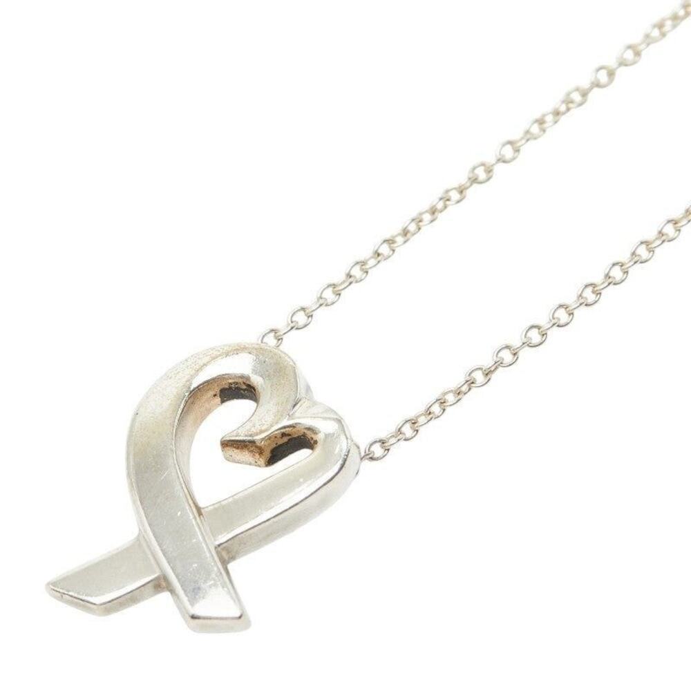 Tiffany & Co. Loving Heart Necklace Sterling Silver 925